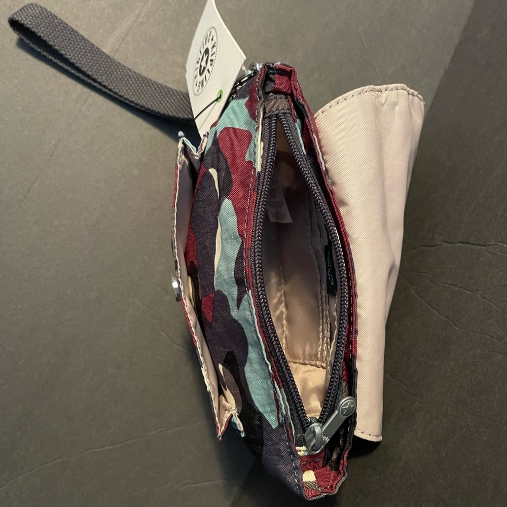 Kipling Selene Camo Wristlet Handbag, NWT - Picture 5 of 8